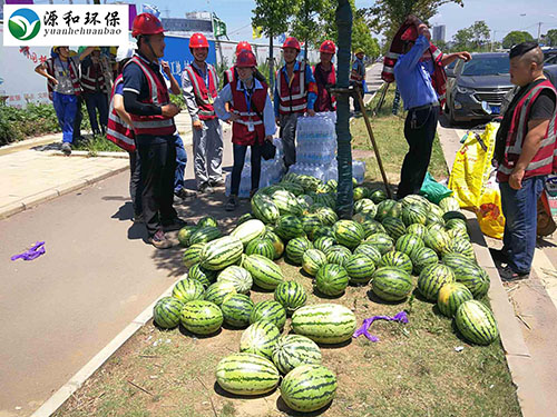 客戶發西瓜